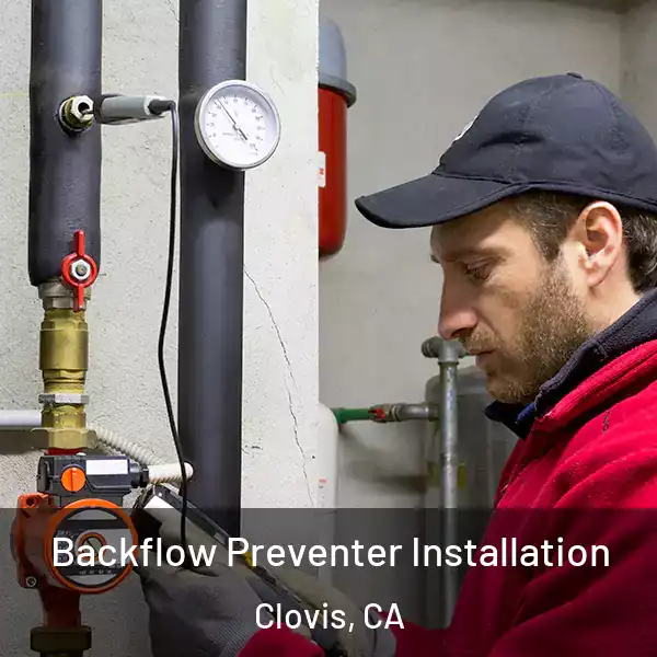  Backflow Preventer Installation Clovis, CA