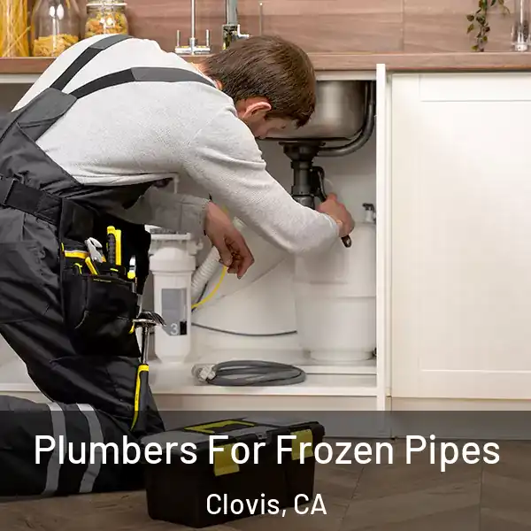  Plumbers For Frozen Pipes Clovis, CA